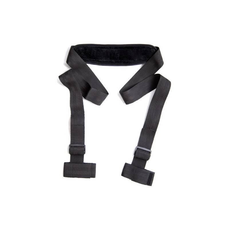 Μαύρα Φετιχιστικά Ρυθμιζόμενα Δεσμά Λαιμού Ποδιών