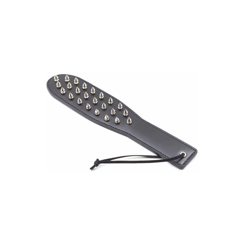 Δερμάτινο Φετιχιστικό Μαστίγιο Παντόφλα με Καρφάκια