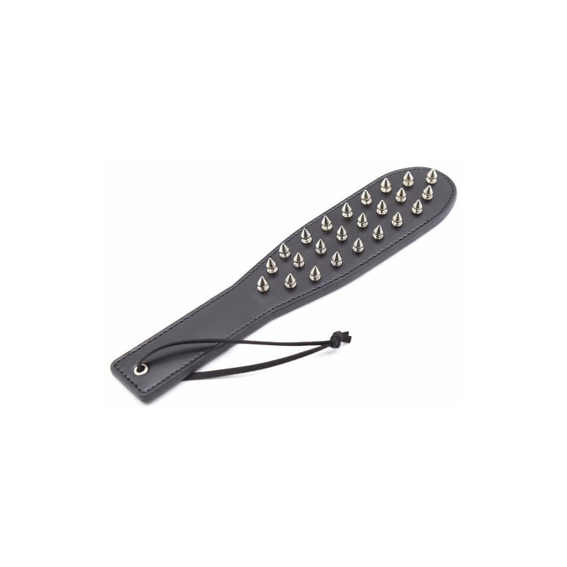 Δερμάτινο Φετιχιστικό Μαστίγιο Παντόφλα με Καρφάκια