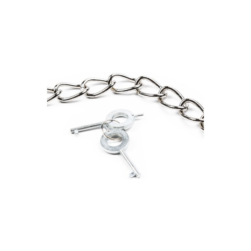 Μεγάλα ρυθμιζόμενα μεταλλικά δεσμά μέ κλειδαριά και μοχλό απασφάλισης