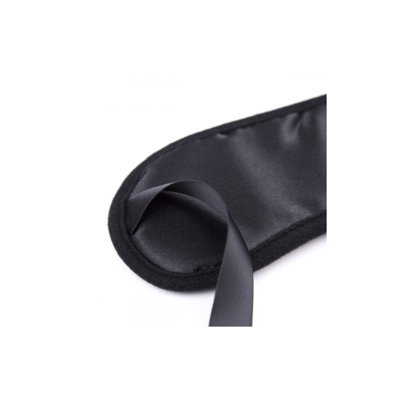 Αισθησιακή Μαύρη μάσκα καλύπτρα ματιών με κορδέλα