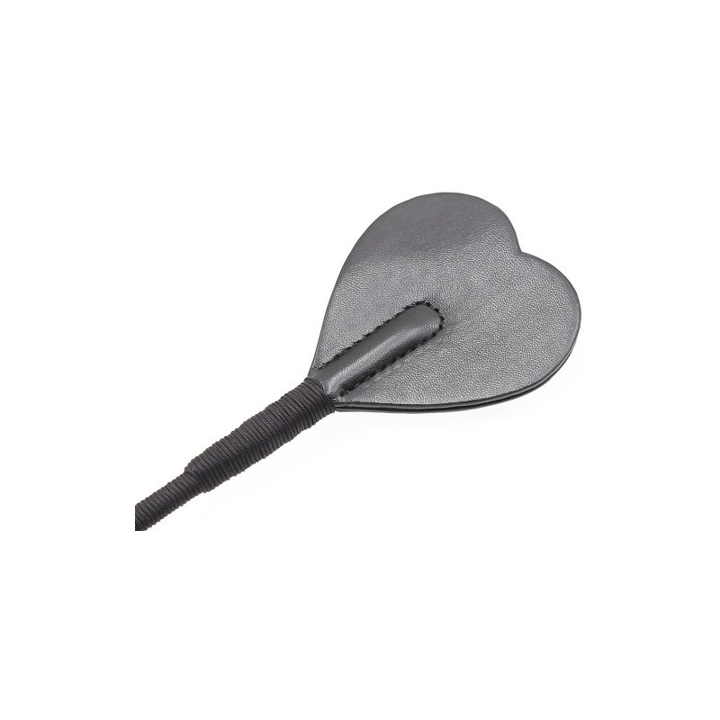 Naughty Toys ευλύγιστο bdsm μαστίγιο τιμωρίας δερμάτινη καρδιά 60 εκ