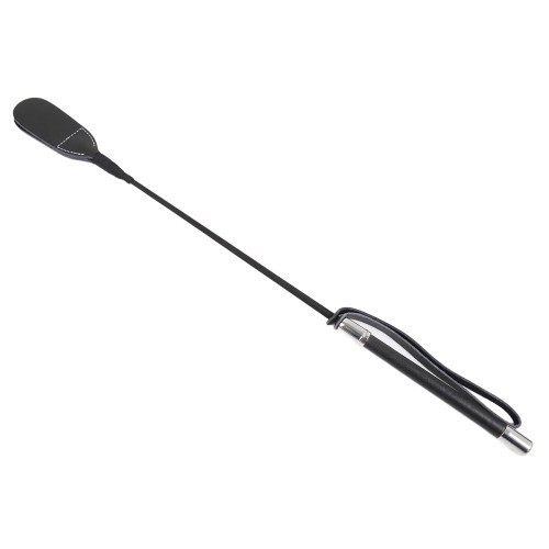 Naughty Toys bdsm Μαστίγιο ιππασίας με στρογγυλό φλοκερ 45 cm