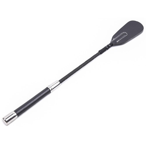 Naughty Toys bdsm Μαστίγιο ιππασίας με στρογγυλό φλοκερ 35 cm
