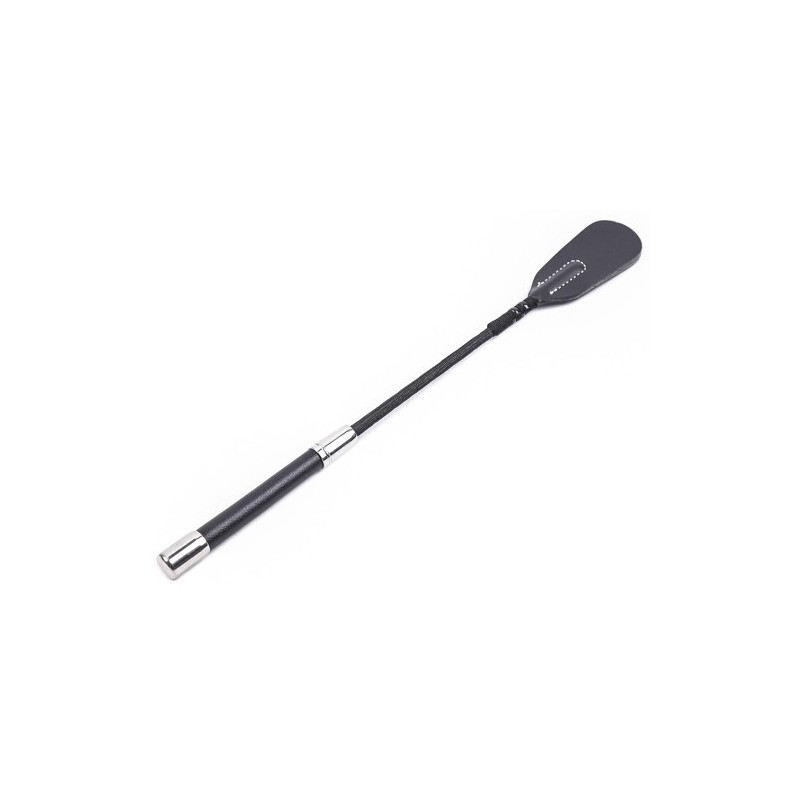 Naughty Toys bdsm Μαστίγιο ιππασίας με στρογγυλό φλοκερ 35 cm