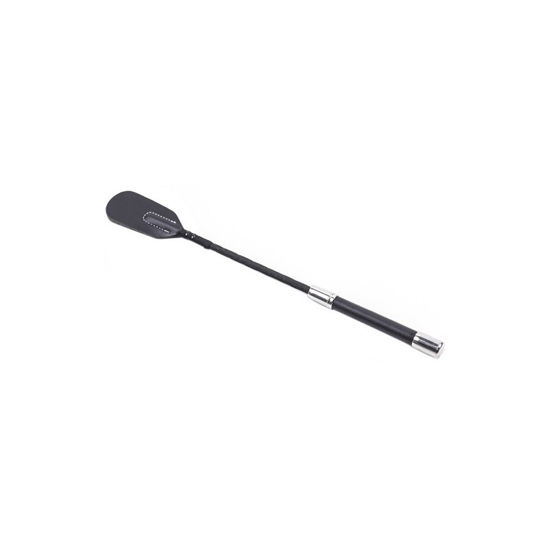 Naughty Toys bdsm Μαστίγιο ιππασίας με στρογγυλό φλοκερ 35 cm