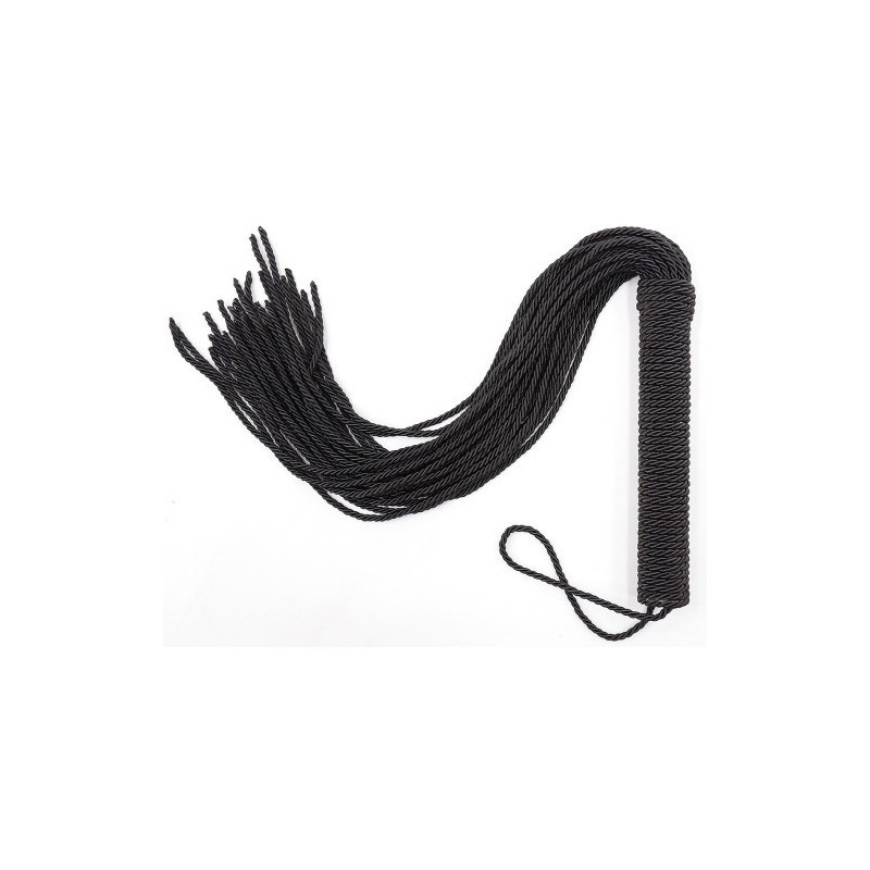 Μαύρο Σχοινί Μαστίγιο Αλογοουρά Naughty Toys 50 cm