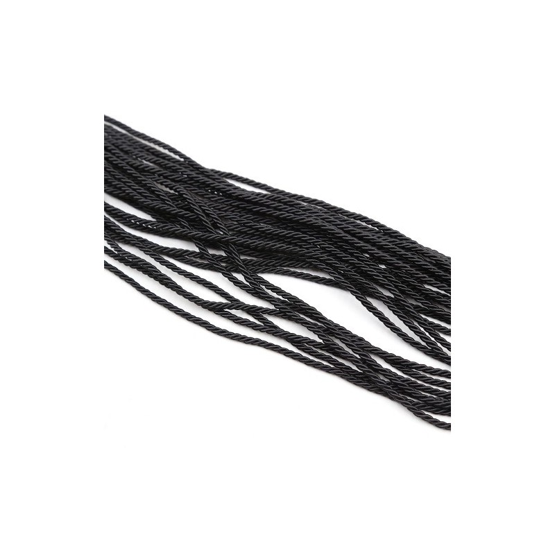 Μαύρο Σχοινί Μαστίγιο Αλογοουρά Naughty Toys 50 cm