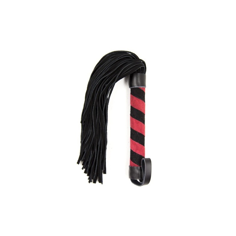 Κόκκινο Μαύρο Μαστίγιο Naughty Toys 39 εκ