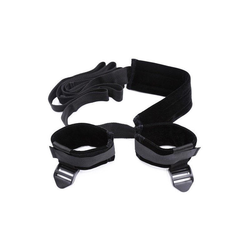 Μαύρα Ρυθμιζόμενα Δεσμά Λαιμού Ποδιών