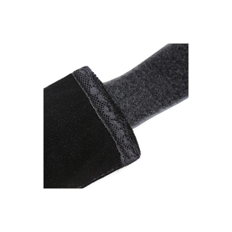 Μαύρα Ρυθμιζόμενα Δεσμά Λαιμού Ποδιών