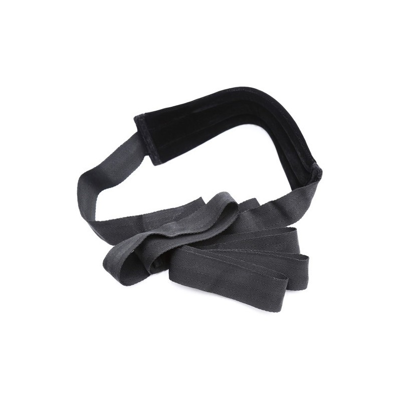 Μαύρα Ρυθμιζόμενα Δεσμά Λαιμού Ποδιών