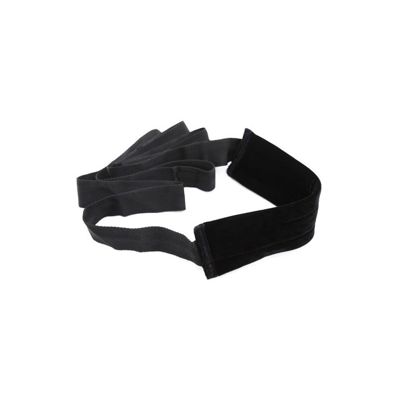 Μαύρα Ρυθμιζόμενα Δεσμά Λαιμού Ποδιών