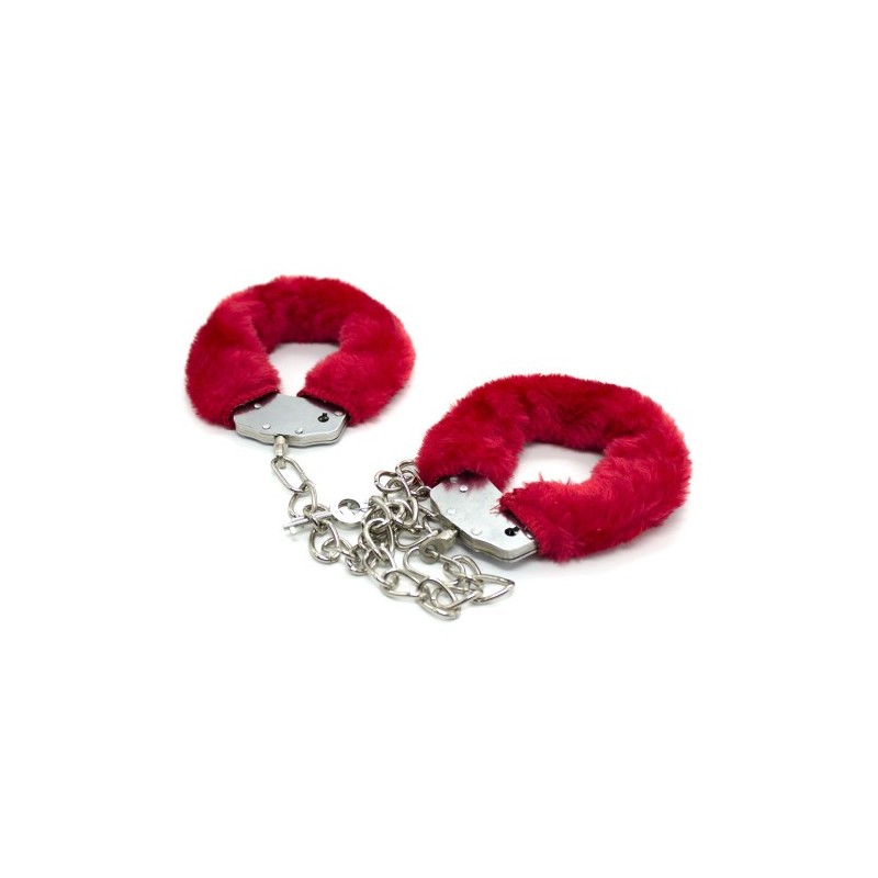 Κόκκινο Σετ Χειροπέδες με Μάσκα Ματιών Naughty Toys