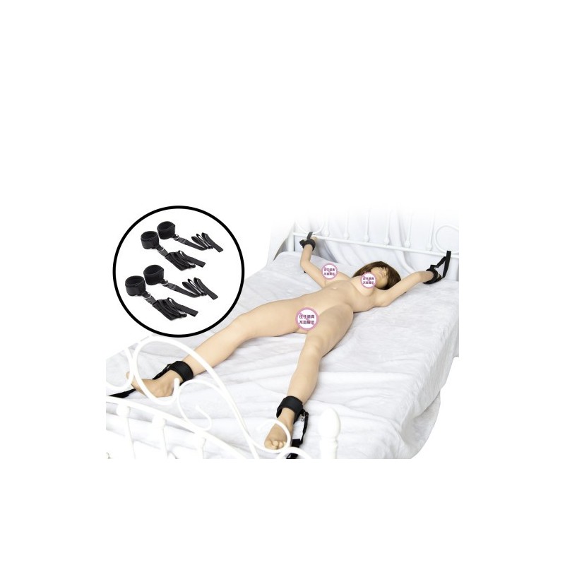 Under the bed bondage Set Legs and hands restraints