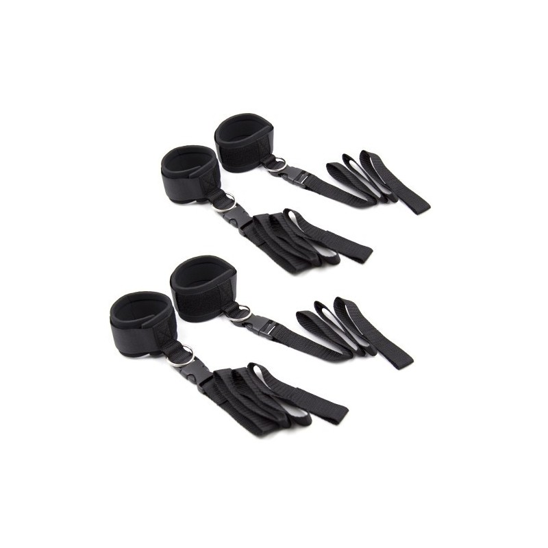 Under the bed bondage Set Legs and hands restraints