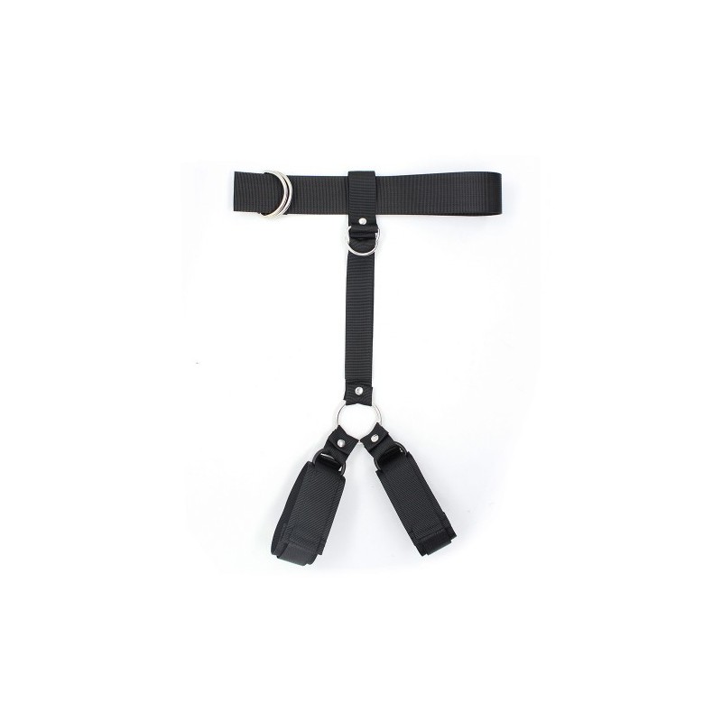 Body Harness Strap Restraints One Piece Neck Collar with Wrist Cuffs