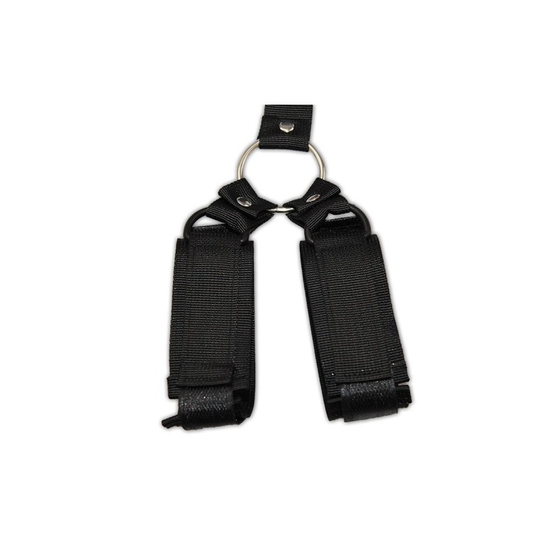 Body Harness Strap Restraints One Piece Neck Collar with Wrist Cuffs