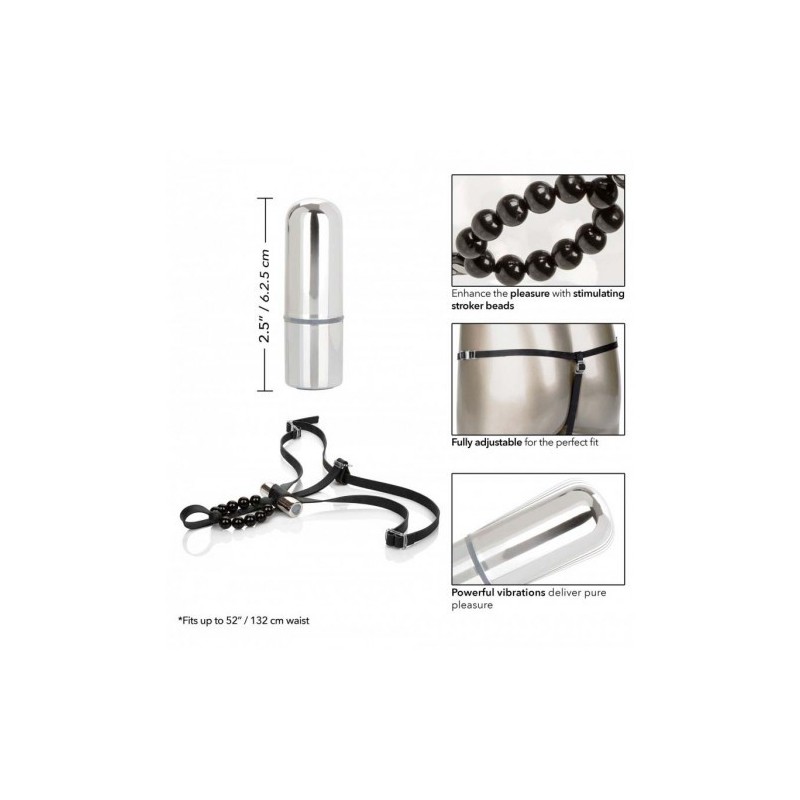 Επαναφορτιζόμενο στρινγκ με χάντρες ευχαρίστησης για ζευγάρια