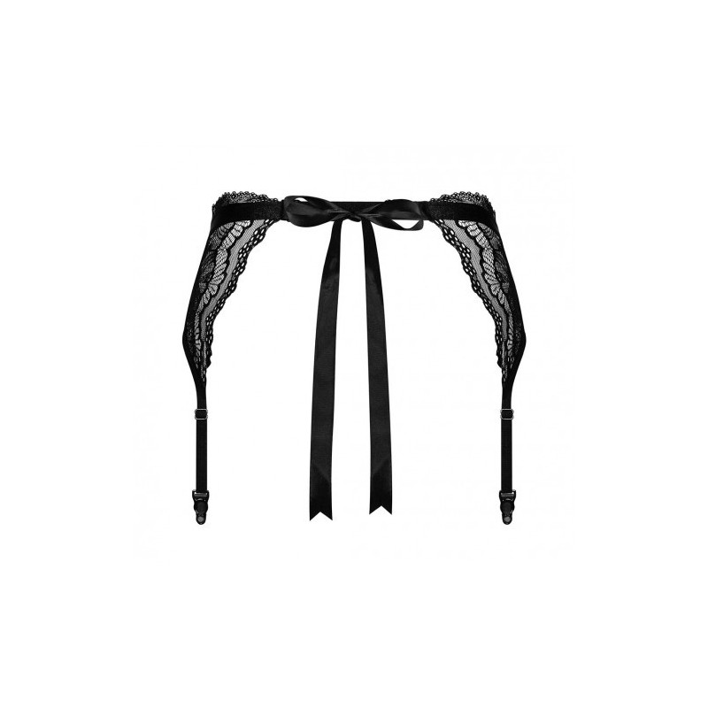 Μαύρη Δαντελωτή Ζαρτιέρα Obsessive Isabellia