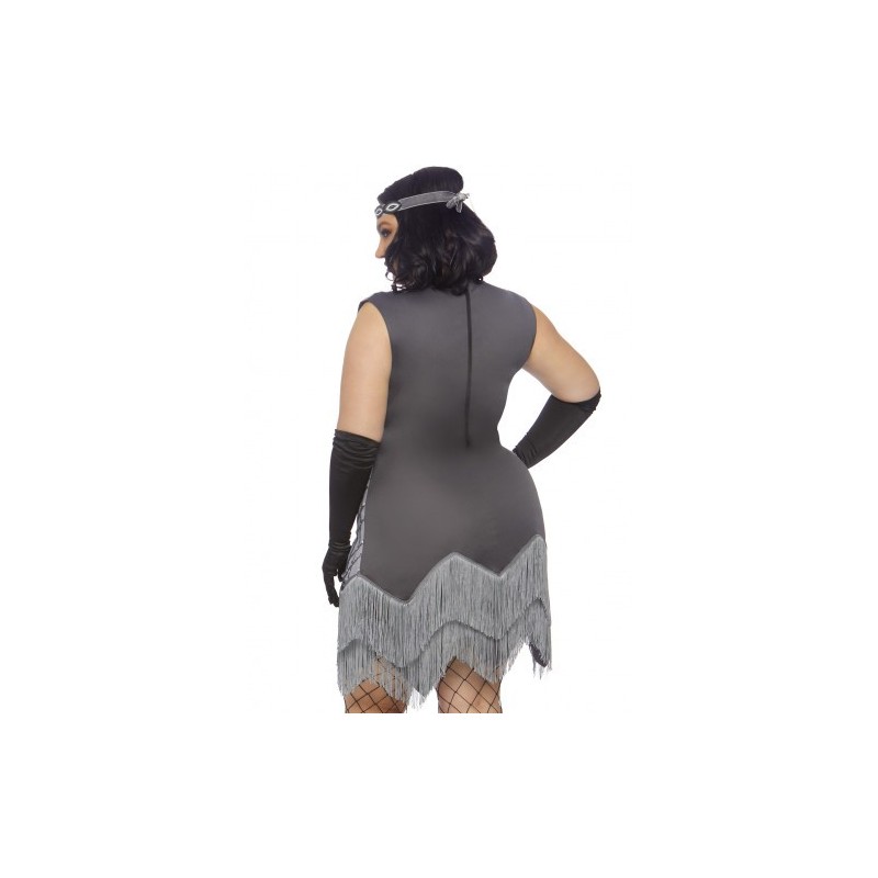 Ασημένιο Φόρεμα XL Leg Avenue