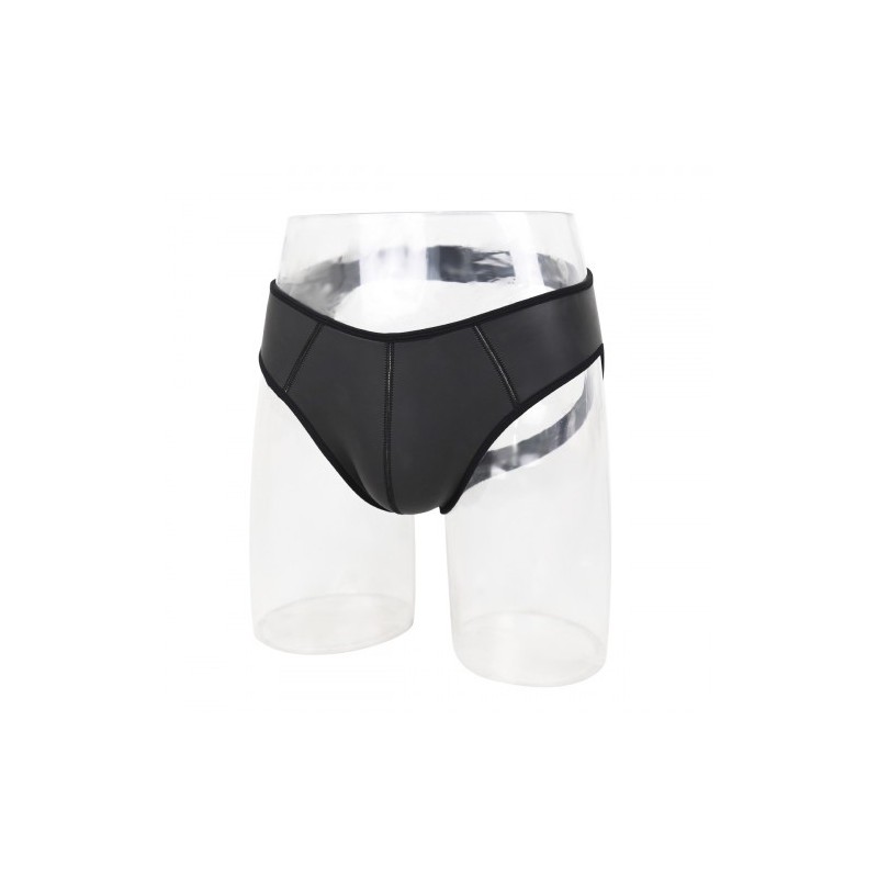 Φετιχιστικό Εσώρουχο με Άνοιγμα Μαύρο Naughty Toys