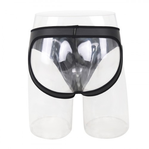 Φετιχιστικό Εσώρουχο με Άνοιγμα Μαύρο Naughty Toys