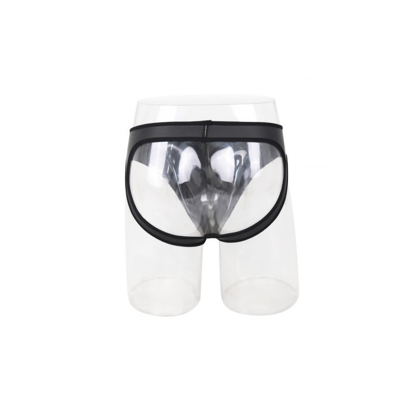 Φετιχιστικό Εσώρουχο με Άνοιγμα Μαύρο Naughty Toys