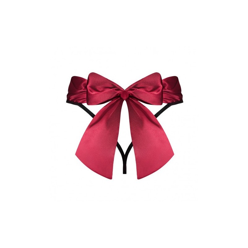 Παιχνιδιάρικο Εσώρουχο με Φιόγκο 2XL Obsessive Tienesy