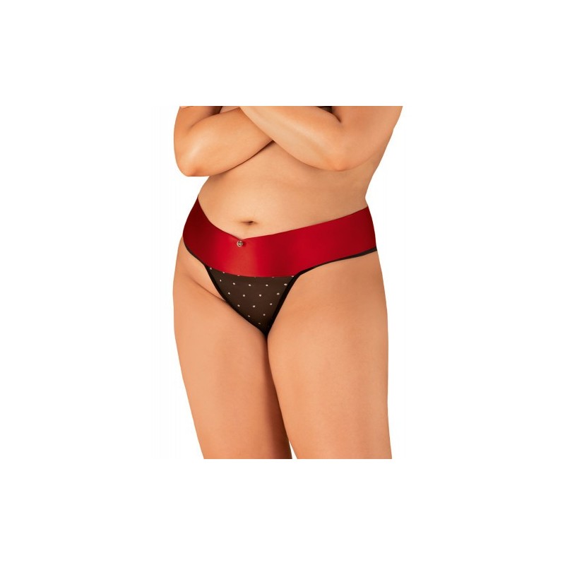 Παιχνιδιάρικο Εσώρουχο με Φιόγκο 2XL Obsessive Tienesy