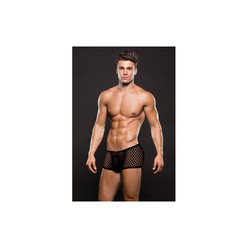 Ανδρικό Δικτυωτό Μποξεράκι Μαύρο Envy Modern