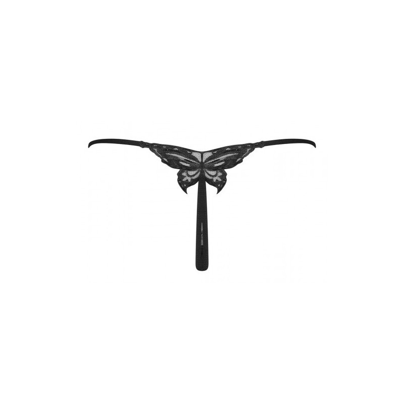 Μαύρο Διάφανο Στρινγκάκι Obsessive Kokietta