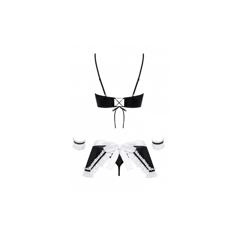 Σέξυ Στολή Καμαριέρας 2τμχ Obsessive