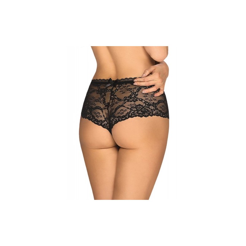 Μαύρο Δαντελωτό Εσώρουχο Obsessive Raquelia