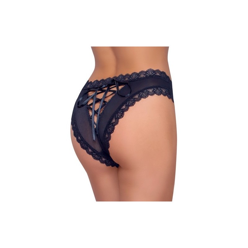 Μαύρο Εσώρουχο με Δέσιμο στο Πίσω Μέρος Cottelli