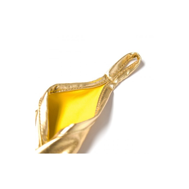 Χρυσά Φετιχιστικά Γάντια με Δαχτυλίδι Naughty Toys