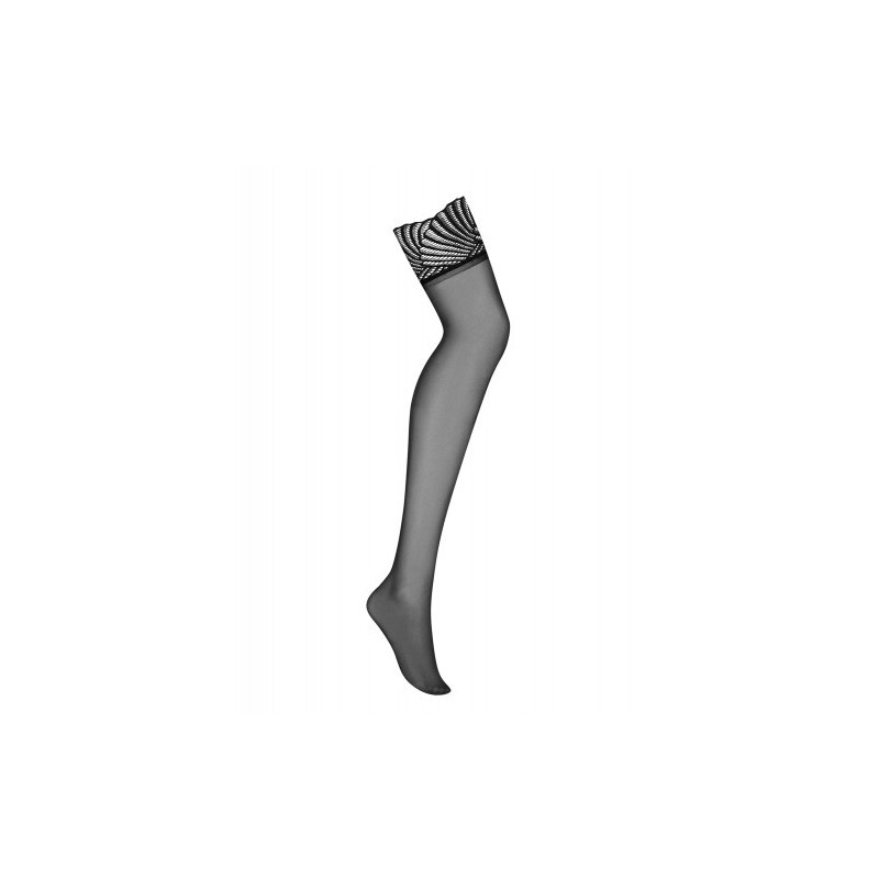 Σέξυ Μαύρες Κάλτσες Obsessive Klarita 2XL