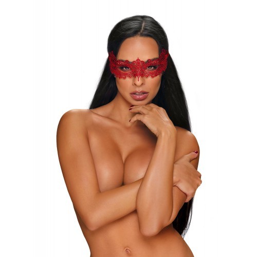 Σέξυ Κόκκινο Νυχτικό με Στρίνγκ Obsessive